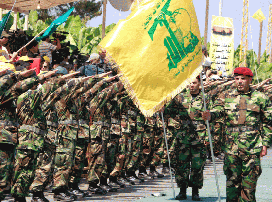 Desfile fascista de Hezbollah